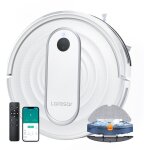Laresar p10 aspirateur robot, 4500pa aspirateur robot laveur pour poils d'animaux / sols / tapis, alexa ... Laresar p10 aspirateur robot, 4500pa aspirateur robot laveur pour poils d'animaux / sols / tapis, alexa ...