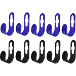 Largeight - 10 cintres pour tuyaux de jardin , abs plastic water hose holder wall mount for 150 feet ...