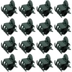 Largeight - 100 pieces clips de support plante, clips pour plantes grimpantes, clips orchideen, clips ...