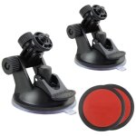 Largeight - 2 pi�ces fixation ventouse cam�ra surveillance, support cam�ra ventouse, 2 disques fixation ...