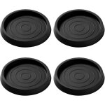 Largeight - jamais utilis]4 pieces 6. 3 cm round non - slip rubber bed sofa wheel anti - slip pad, rubber ...