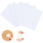 Largeight - 580 pi�ces cache vis blanc, 12mm / 15mm / 21mm pvc cache trou meuble cache vis adhesif cache ...