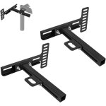 Largeight ? support de t�te de lit r�glable en acier massif ? finition noire anti - corrosion ? ajustable ...