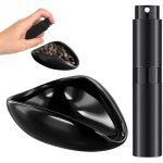 Largeight - tasse doseuse de grains de caf� en c�ramique, tasse doseuse � caf� avec flacon pulv�risateur, ...