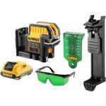 Dewalt - laser  ligne de points dce0825d1g vert, 10, 8 v, 1x 2, 0 ah et chargeur en coffret