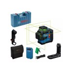 Bosch professional ? laser lignes 3 plans vert 30m ? 3 lignes 360� ? protection ip65 ? batterie li - ...