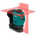 Vonroc - laser rechargeable 360  lignes croises rouges rechargeable 4v mise  niveau auto - porte ...