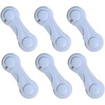 Lauwexe - 6pi�ces enfant bloc porte securite b�b�, protection bebe pour placard armoires, tiroirs, fours, ...