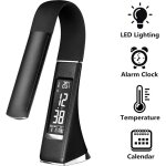 Lampe de bureau led u2 5w, écran dimmable, lampe de table avec réveil, calendrier, affichage de l'heure ... Lampe de bureau led u2 5w, écran dimmable, lampe de table avec réveil, calendrier, affichage de l'heure ...