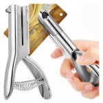 Pince perforatrice en m�tal, pince emporte pi�ce perforatrices � trou robustes perforatrice � papier ...