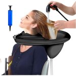 Lavabo gonflable portable en pvc pour laver les cheveux - pour femmes enceintes handicapes, enfants, ...