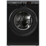 Lave - linge hublot hotpoint ns11469fbkfr - 11 kg - induction - l60cm - 1400 trs / min - classe a - noir ...