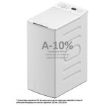 Lave - linge top - continental edison cell712tw - 7 kg - induction - 40 cm - 1200 trs / min - blanc