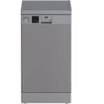 Lave - vaisselle 45cm 10 couverts 49db silver - beko - dvs05030s