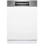 Lave - vaisselle encastrable avec bandeau 60 cm, ser4, classe �nergie c, bosch - smi4hcs07e
