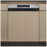 Lave vaisselle encastrable whirlpool lv integrable bandeau, 60 cm