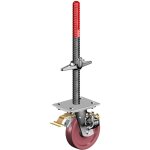 Layher - galet r�glable (roue) supportant une charge de 1200kg pour �chafaudage