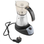 Lazmin112 machine � caf� 6 tasses avec r�cipient transparent, machine � caf� expresso �lectrique amovible, ...