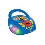 Lecteur cd bluetooth la pat patrouille avec effets lumineux Lecteur cd bluetooth la pat patrouille avec effets lumineux