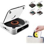 Lecteur cd portable compatible bluetooth, batterie rechargeable, son hi - fi, batterie 2000mah, bluetooth ...