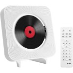 Lecteur de cd portable de bureau avec bluetooth - lecteur cd musical mural multifuctional int�gr� dans ...