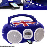 Lecteur cd radio st�r�o syst�me usb enfants garcons chambre musique mp3 portable