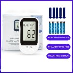 Lecteur de glyc�mie, testeur de glyc�mie � domicile avec bandelettes de test et kit de testeur � aiguille ...