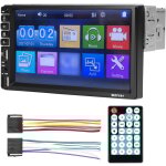 Lecteur mp5 bt de voiture simple din, moniteur tactile lcd 7 pouces, prise en charge tf / usb / aux - ...