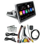 Lecteur multimdia de voiture  cran rotatif rglable 1din 2g + 64g 10, 1 pouces android 13 carplay ...