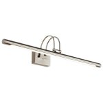Led 12w ip44 miroir applique murale �clairage de salle de bain nickel int�rieur �clairage avec interrupteur, ...