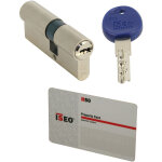 Led leds - cylindre europ�en iseo double profil r6 avec cl�s plates r50 30 - 40 mm