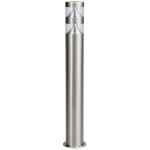 Lindby ? lampadaire d'ext�rieur led inox 60 cm ? blanc chaud ? indice de protection ip44 ? �clairage ...