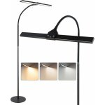 Led lampadaire salon liseuse à intensité variable - moderne noir lampadaire touch control lampadaire ... Led lampadaire salon liseuse à intensité variable - moderne noir lampadaire touch control lampadaire ...