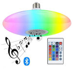 Led lampe ampoule sans fil musique lampe ampoule 30w rgb dimmable avec tlcommande changement de couleur ...