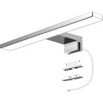 Led lampes miroir salle de bain 6w 600 lumens, luminaire salle de bain 30cm blanc froid 6000k, applique ...