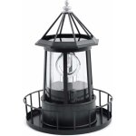 Led lampe de phare rotative solaire lanterne de dcoration extrieure de jardin pour pathway patio yard ...