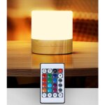 Led lampe de table ext�rieure avec t�l�commande, rgb lanternes d'ext�rieur dimmable, portable d�sign, ...