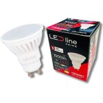 Led line - ampoule led lin�aire prime gu10 7w 2700k chaud 1000lm c�ramique strong