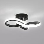 Led lumi�re blanche, 20w luminaire plafonnier led courb� design, plafonnier couloir pour luminaires int�rieur ...