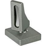 Led leds - plaque de base en acier 71x14 mm. avec goupille  bille