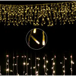 Led rideau lumineux exterieur, lumières de jardin lampe exterieur Étanche 8 modes lumière décorée pour ... Led rideau lumineux exterieur, lumières de jardin lampe exterieur Étanche 8 modes lumière décorée pour ...