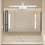 Led salle de bain lampe murale avec d�tecteur de mouvement applique murale rotative 180� �clairages murales ...