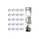 Led spots encastrable 5w blanc froid spot plafonniers lumi�res 20pcs set ip21 abs mat�riau artificiel ...
