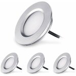 Led spot encastrable extra plat 3w 12v led encastr� lampe plafonnier rond dimmable 240 lumen blanc chaud ...