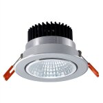 Led spot encastr, spot encastrable de salle de bain, 7w, , blanc chaud, lot de 1
