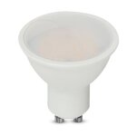 V - tac spot led - 100lm / w - gu10 - lentille 100° - ip20 - blanc - 10w - 1000 lumens - 6500k V - tac spot led - 100lm / w - gu10 - lentille 100° - ip20 - blanc - 10w - 1000 lumens - 6500k