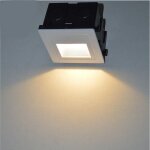 Led spot mural encastr� 3w applique murale escalier etape lumi�re lampe d�tecteur de mouvement sol