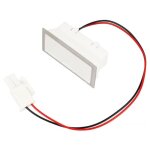 Led spot rectangulaire 1w 12v (105040243) hotte falmec