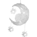 Led suspension luminaire moderne lustre lune �toiles lumi�re plafonnier avec 5 ampoules �20cm lumi�re ...