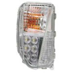 Led voiture pare - chocs droit antibrouillard drl feux de jour pour prius zvw30 2012 - 2015